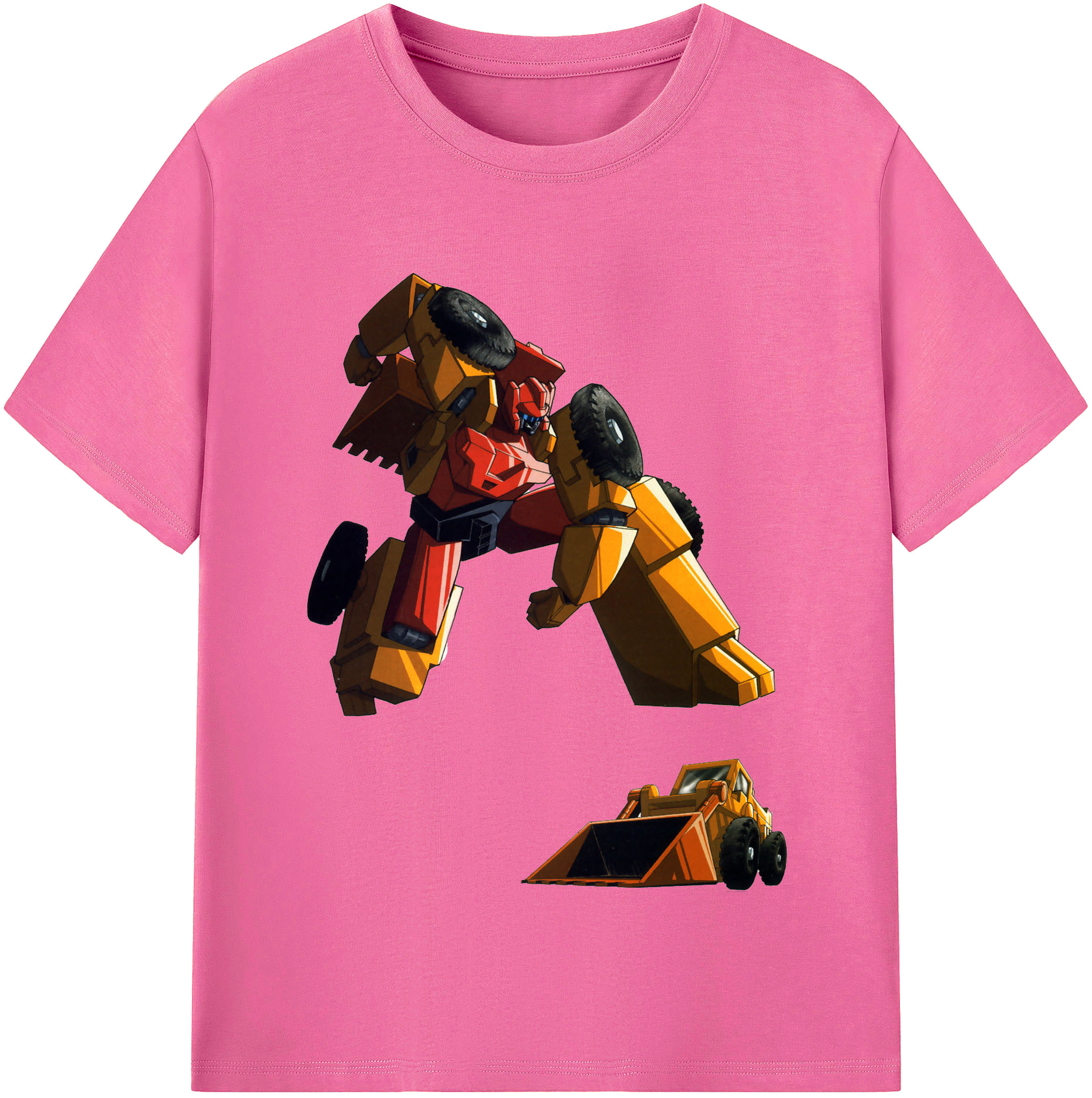 （画像用）  レディースカジュアルプリントTシャツ（綿100％）